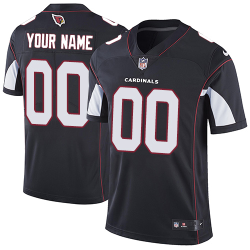 Limited Black Men Alternate Jersey NFL Customized Football Arizona Cardinals Vapor Untouchable->customized nfl jersey->Custom Jersey